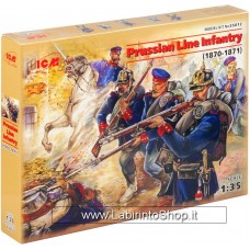 Icm 1/35 35012 Prussian Line Infantry Plastic Model Kits