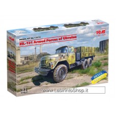 Icm 1/72 Zil-131 Armed Forces Of Ukraine Plastic Model Kits