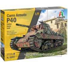 Italeri - 6599 - 1/35 - Carro Armato P40 Plastic Model Kit