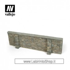Vallejo - Diorama - Ardennes Village Wall - 1/35 - Non Dipinto
