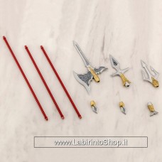 Kotobukiya Virtua Style 03 Pole Weapon Set Plastic Model Kit