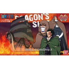Bandai One Piece Grand Ship Collection Dragon's Ship Plastic Model Kits