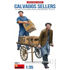 Miniart - 38071 - 1/35 Calvados Sellers Plastic Model Kits