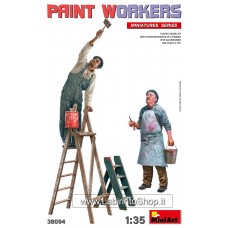 Miniart - 38094 - 1/35 Paint Workers Plastic Model Kits
