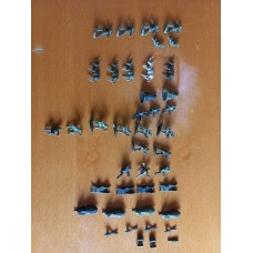Atlantic 1/72 Alpini d'Italia 46 pezzi Senza Scatola Usati