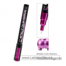 Dispiae Metallic Color Markers Magenta
