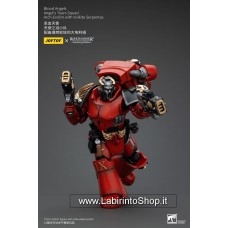 Joytoy Warhammer 1/18 Blood Angels Angels's Tears Squad Arch-Erelim Volkite Serpentas 12 cm Action Figure