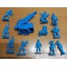 Atlantic 1/72 Aviatori d'Italia 11 figure e 1 lanciamissili Senza Scatola Usati