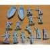 Atlantic 1/72 Mao e la Rivoluzione Cinese 15 figurini Senza Scatola Usati