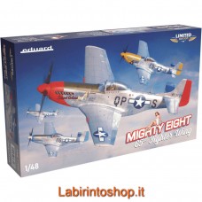 Eduard 1/48 Limited Edition 11196 Mighty Eight 65th Fighter Mustang Wing Plastic Model Kit