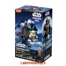 Blokees Star Wars Champion Class Mandalorian Grogu Plastic Model Kit