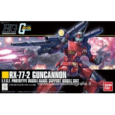 Bandai High Grade HG 1/144 RX-77-2 Rx-77 Guncannon Gundam Model Kit