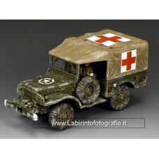 BBA080 DODGE WC51 Weapons Carrier (Winter Ambulance) king and country