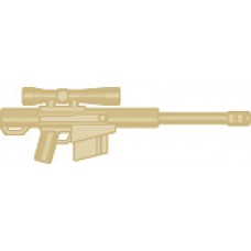 BrickArms 2.5" Scale Weapon High Caliber Sniper Rifle [HCSR] Tan