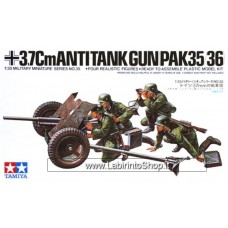 Tamiya 1:35 GERMAN 3.7cm Anti-Tank Gun Pak35
