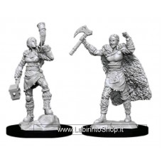 Dungeons & Dragons: Nolzur's Marvelous Unpainted Minis: Human Barbarian Female