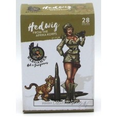 Wargamer Hot and Dangerous 28mm Hedwig From Afrika Korps