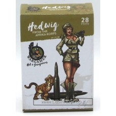 Wargamer Hot and Dangerous 28mm Hedwig From Afrika Korps