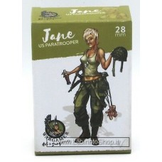 Wargamer Hot and Dangerous 28mm Jane US Paratroopers