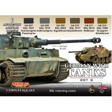 Lifecolor Acrylics LC-CS03 German Tanks WWII