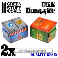 Green Stuff World USA Dumpster