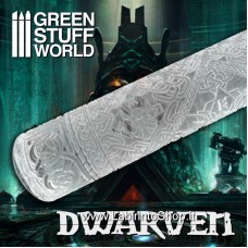 Green Stuff World Rolling Pin DWARVEN