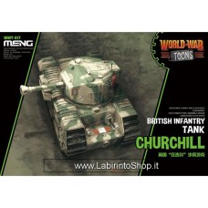 Meng World War Toons British Infantry Tank Churchill WWT-017