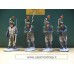 Britain 1/32 Metallo Fusiliers - Set RMC5 & RMC9, Chasseurs A'Pied Guard Campaign 4-piece standing set & 3-piece set of strugglers, Set RMM3 Camp fire