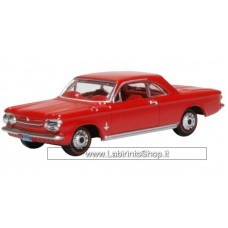 Oxford 1/87 87CH63002 Chevrolet Conair Couple 1963 Riverside Red