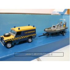 Cararama Junior Rescue Land Rover Coast Guard Scala Circa 1/72 - 1/87