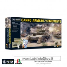 Warlord Carro Armato M13/40 or M14/41 -  Semovente 75/18 1/56 28mm