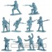 Armies in Plastic - 1/32 - 5403 - World War I French Army In horizon Blue Uniform With Adrian Helmets