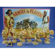 Armies in Plastic - 1/32 - 5441 - Egypt and Sudan 1881-1898 Beja Tribesman Fuzzy Wuzzy Warriors