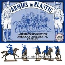 Armies in Plastic - 1/32 - 5469 - American Revolution American Continental Cavalry