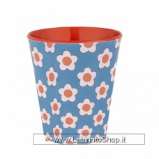 Quycup Bambu Bicchiere Daisy Blue