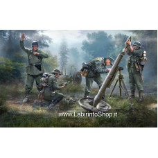 ZVEZDA 1/72 German 120-mm Mortar With Crew