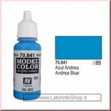 Vallejo Model Color 17ml 70.841 Andrea Blue