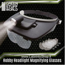 Green Stuff World Hobby Headlight Magnifying Glasses 