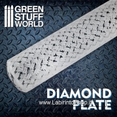 Green Stuff World Rolling Pin Diamond Plate