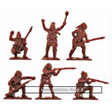Armies in Plastic - 1/32 - French and Indian War 1754-1763 Northern Woodland Indians set 1