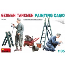 Miniart 35327 German Tankmen Painting Camo 1/35