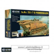 Warlord WWII Sd. KFZ. 251/7 D Pionierwagen plastic boxed set