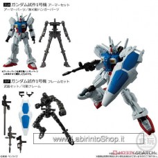 Gundam G Frame Rx-78GP01 Gundam GP01 Set di 2 Armor + Frame