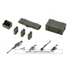 Hexa Gear Plastic Model Kit 1/24 Army Container Set 8 cm (Plastic model)