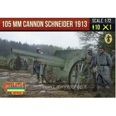 Strelets A015 105mm Cannon Schneider 1913 1/72