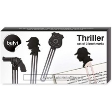 Thriller Set of 3 Bookmarks - Set di 3 Segnalibri