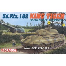 Dragon - 1/144 - Mini Armor - 09 - SD.Kfz.182 King Tiger Porsche Turret