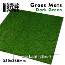 Green Stuff World Grass Mat - Grass Mats Dark Green 4mm 38x26 mm