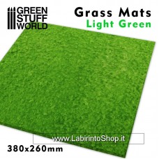 Green Stuff World Grass Mat - Grass Mats Light Green 4mm 38x26 mm