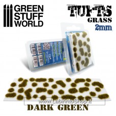 Green Stuff World Tufts 2mm - Dark Green